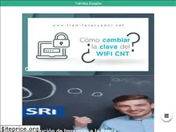 Sites similar to tramitesecuador.net
