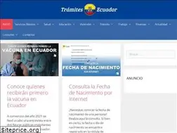 Sites similar to tramitesecuador.org