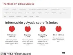 Sites similar to tramitesenlinea.com.mx