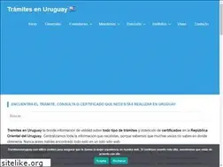 Sites similar to tramitesenuruguay.com