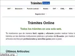 Sites similar to tramitesonline.top