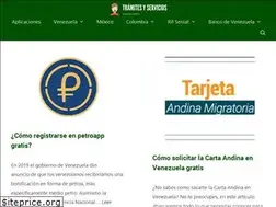Sites similar to tramitesyservicios.org