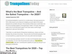 Sites similar to trampolinestoday.com