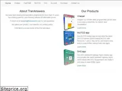 Sites similar to trananswers.com