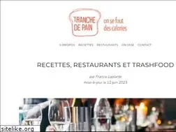 Sites similar to tranchedepain.com