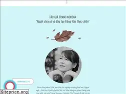 Sites similar to trangkorean.com