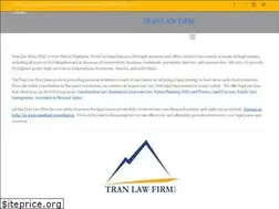Sites similar to tranlawfirmpllc.com