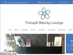 Sites similar to tranquilbeautylounge.co.uk