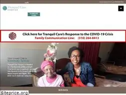 Sites similar to tranquilcarehospice.com