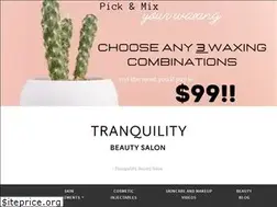 Sites similar to tranquilitybeautysalon.net