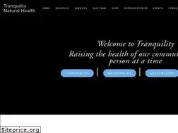 Sites similar to tranquilitynaturalhealth.com
