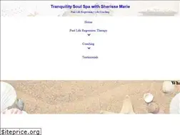 Sites similar to tranquilitysoulspa.com