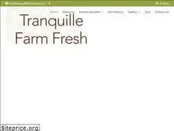 Sites similar to tranquillefarmfresh.com