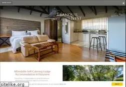 Sites similar to tranquilnest.co.za