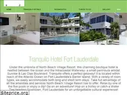 Sites similar to tranquilofortlauderdale.com