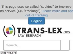 Sites similar to trans-lex.org