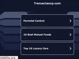 Sites similar to transactaocp.com