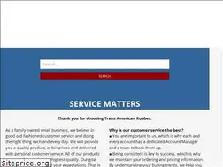 Sites similar to transamericanrubber.com