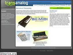 Sites similar to transanalog.com
