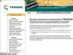 Sites similar to transaq.ru