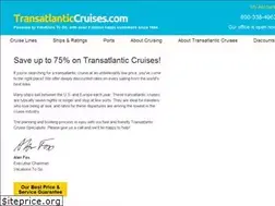 Sites similar to transatlanticcruises.com