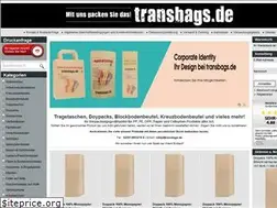 Sites similar to transbags.de