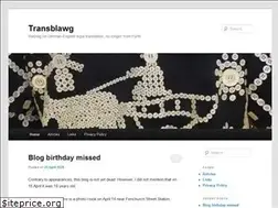 Sites similar to transblawg.co.uk