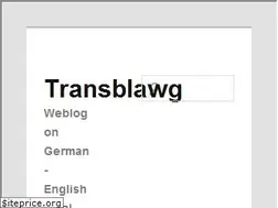 Sites similar to transblawg.eu