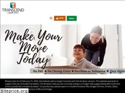 Sites similar to transcendcu.com