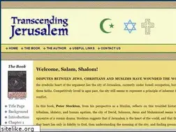 Sites similar to transcendingjerusalem.com