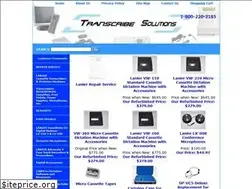 Sites similar to transcribesolutions.com