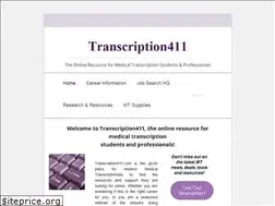 Sites similar to transcription411.com