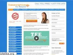 Sites similar to transcriptionforeveryone.com