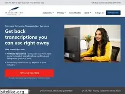 Sites similar to transcriptionoutsourcing.net