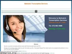 Sites similar to transcriptionservices.co.za