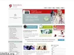 Sites similar to transcriptionsservice.com