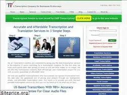 Sites similar to transcriptionvendors.com