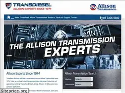 Sites similar to transdiesel.com.au