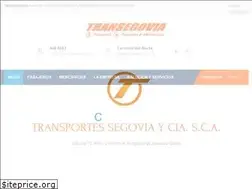 Sites similar to transegovia.com.co