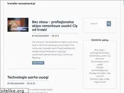 Sites similar to transfer-snowboard.pl