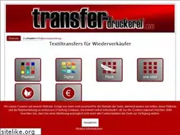 Sites similar to transferdruckerei.com