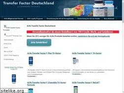Sites similar to transferfactorplus.de