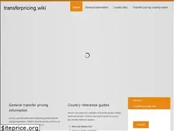 Sites similar to transferpricing.wiki