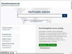 Sites similar to transformatoren.de