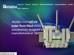 Sites similar to transformerindia.com