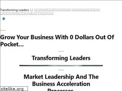 Sites similar to transformingleaders.net