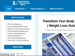 Sites similar to transformyourbodynow.com