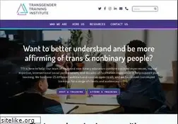 Sites similar to transgendertraininginstitute.com