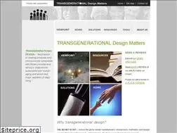 Sites similar to transgenerational.org