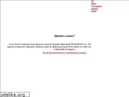 Sites similar to transgesol.es